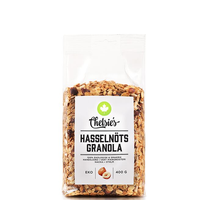 Chelsies Organic Gourmet Products Granola Hasselnötter 400 g