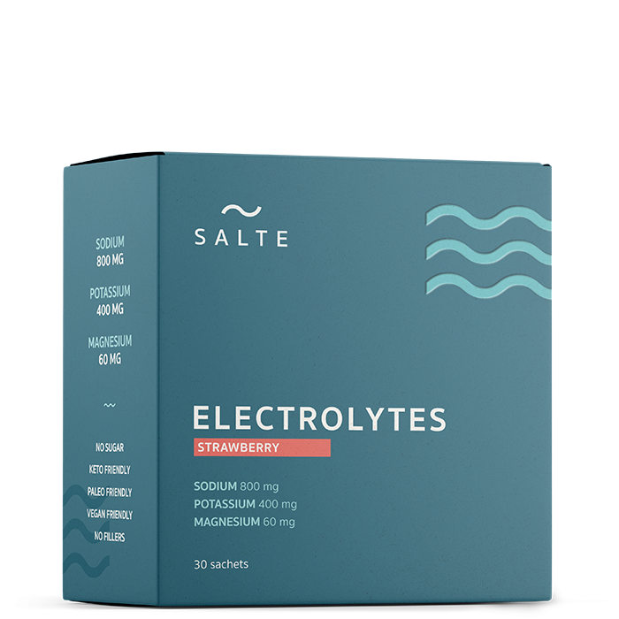 Bilde av Salte Elektrolyter Jordbær 30-pack