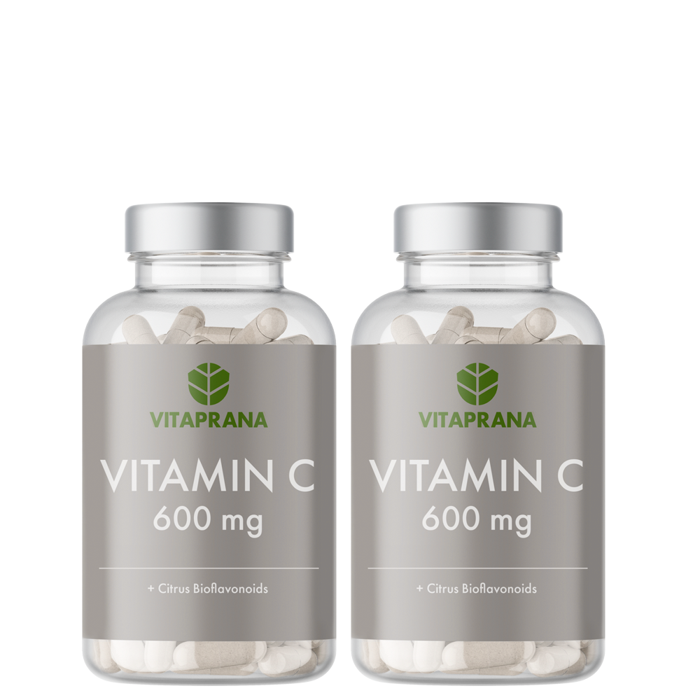 Bilde av 2 X Vitamin C 600 Mg + Bioflavonoids, 100 Kaps